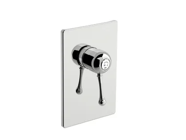 MELROSE 70 - 7050158 - Chromed brass shower mixer with plate _ Fir Italia